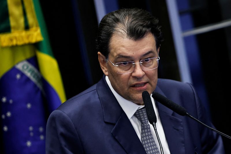 &copy; Reuters. Senador Eduardo Bragan08/11/2023nREUTERS/Adriano Machado