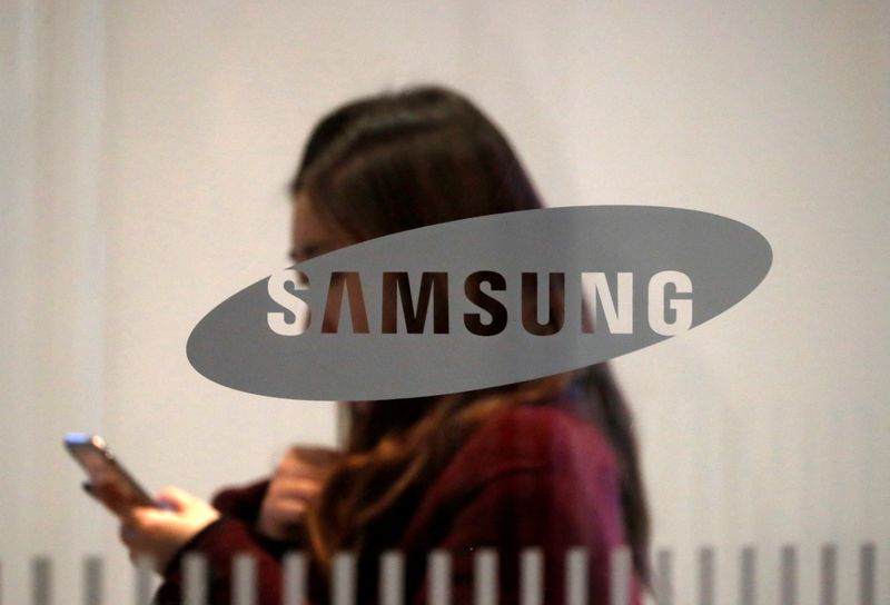 © Reuters. Logo da Samsung Electronics em seu escritório em Seul, Coreia do Sul
07/01/2019
REUTERS/Kim Hong-Ji