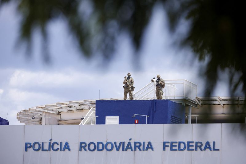 © Reuters. Edifício-sede da Polícia Rodoviária Federal, em Brasília
28/10/2022
REUTERS/Adriano Machado