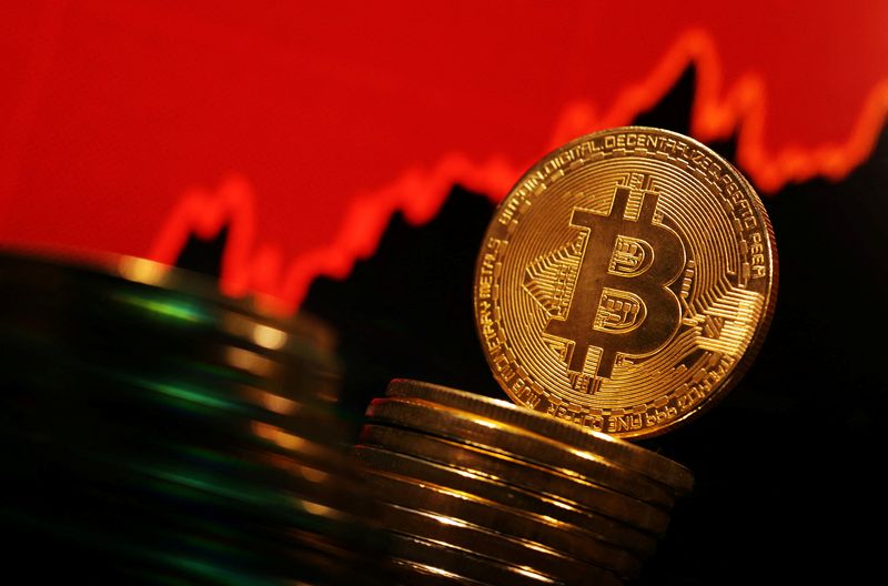 &copy; Reuters. FILE PHOTO: Representation of Bitcoin cryptocurrency is seen in this illustration taken January 11, 2024. REUTERS/Dado Ruvic/Illustration/File Photo