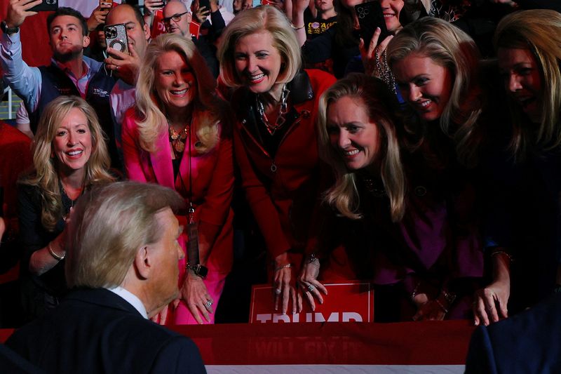 © Reuters. Greensboro, North Carolina, November 2, 2024. REUTERS/Brian Snyder