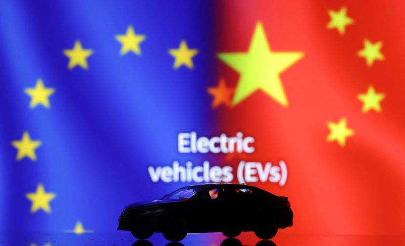 © Reuters. FILE PHOTO: Car miniature, 