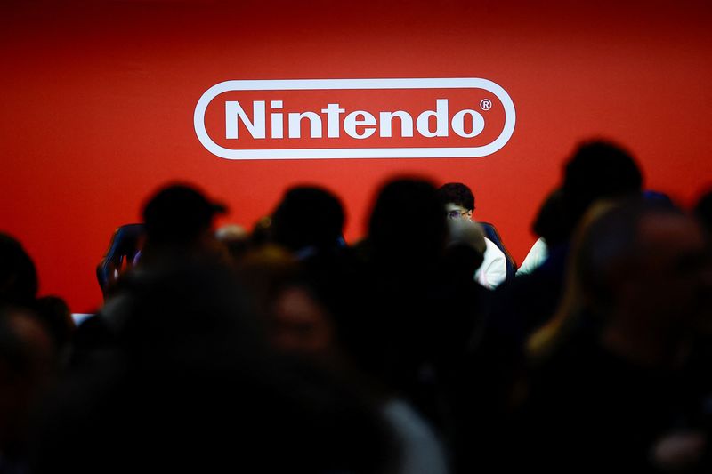 © Reuters. Logo da Nintendo na Paris Games Week
27/12/2024
REUTERS/Sarah Meyssonnier