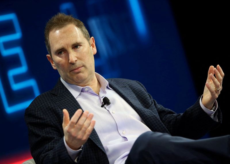 &copy; Reuters. FILE PHOTO: Andy Jassy, CEO Amazon Web Services, speaks at the WSJD Live conference in Laguna Beach, California, U.S., October 25, 2016.     REUTERS/Mike Blake/File Photo