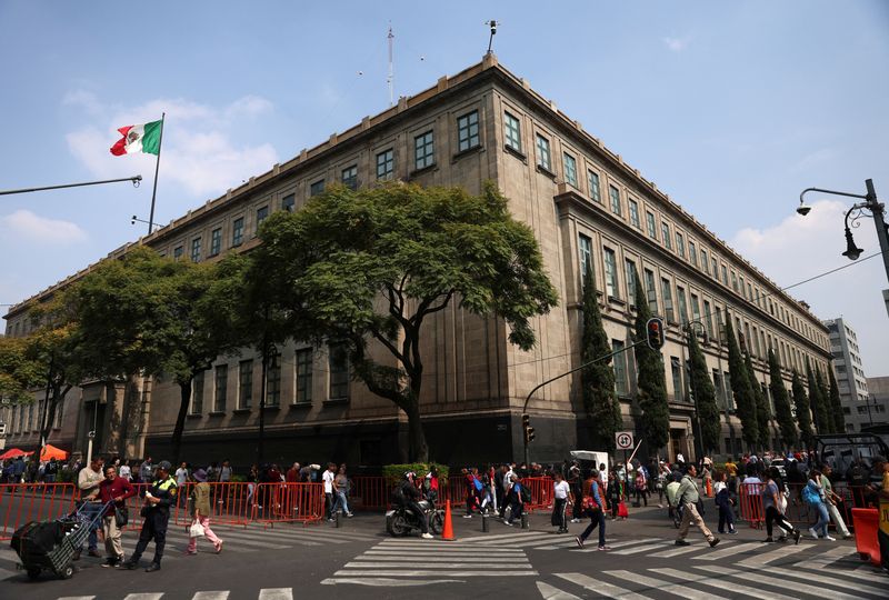 &copy; Reuters. Sede da Suprema Corte mexicana n04/11/2024nREUTERS/Luis Cortes