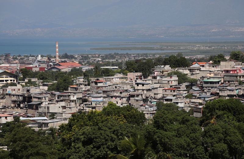 © Reuters. A view shows a part of the city as people flee their homes from gang violence, in Port-au-Prince, Haiti, October 26, 2024. REUTERS/Ralph Tedy Erol/File Photo