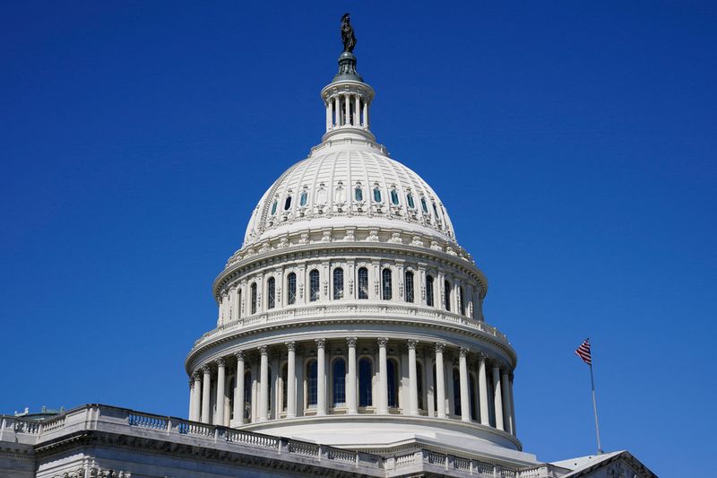 © Reuters. FILE PHOTO: A view of the U.S. Capitol dome in Washington, D.C., U.S., March 21, 2024. REUTERS/Elizabeth Frantz/File Photo