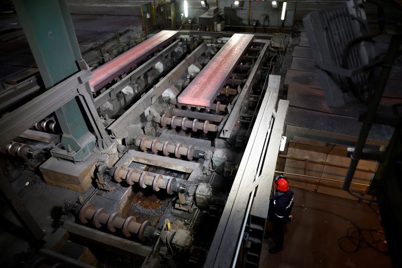 © Reuters. Usina da ArcelorMittal em Dunkirk, França
16/01/2023
REUTERS/Benoit Tessier