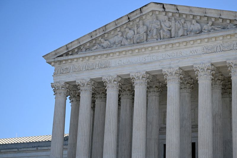  The U.S. Supreme Court is pictured in Washington, U.S., October 8, 2024. REUTERS/Annabelle Gordon/File Photo