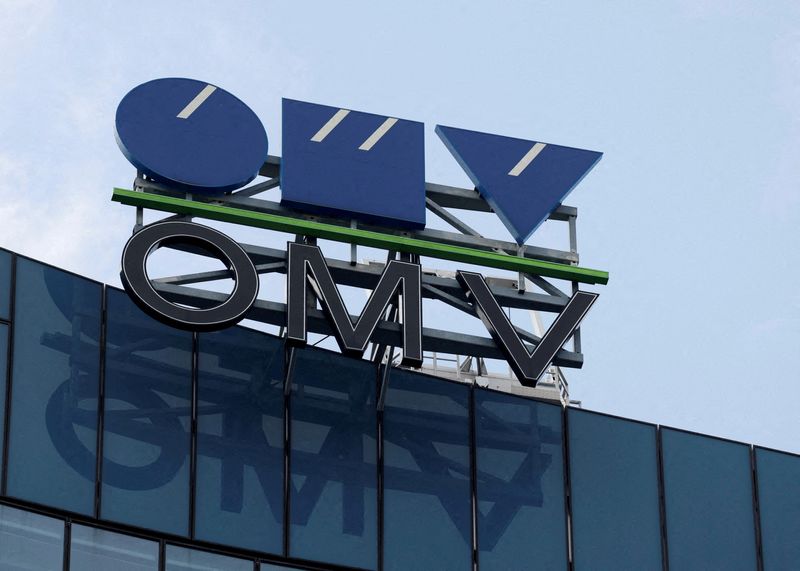 &copy; Reuters. FILE PHOTO: A view of the logo of Austrian energy company OMV AG in Vienna, May 28, 2024. REUTERS/Leonhard Foeger/File Photo