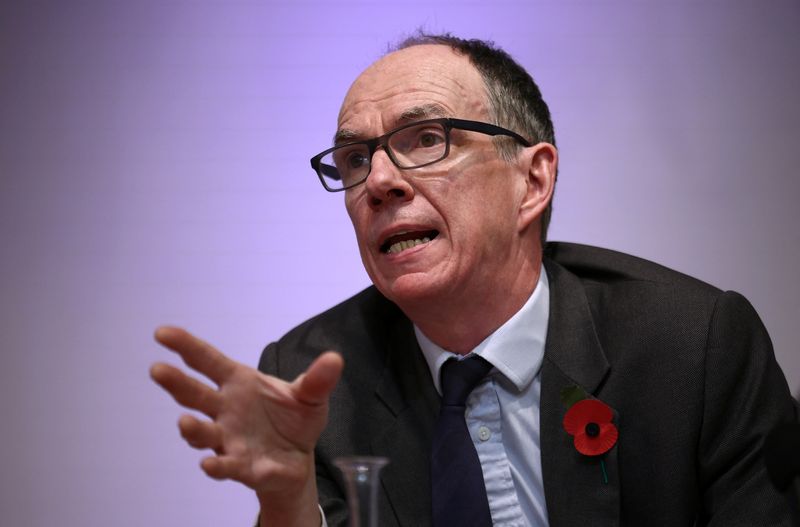 &copy; Reuters. FILE PHOTO: Bank of England Deputy Governor, Markets and Banking, Dave Ramsden speaks during the central bank's Monetary Policy Report press conference at the Bank of England, in London, on November 7, 2024.     HENRY NICHOLLS/Pool via REUTERS/File Photo