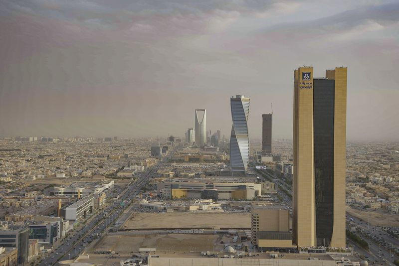 © Reuters. FILE PHOTO: A general view of Riyadh city, Saudi Arabia, February 20, 2022. REUTERS/Mohammed Benmansour/File Photo