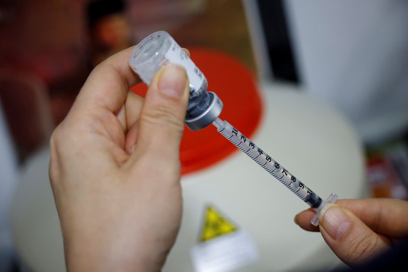 © Reuters. A nurse prepares Botox injection in Seoul, South Korea, December 15, 2020. Picture taken on December 15, 2020.  REUTERS/Kim Hong-Ji/ File Photo