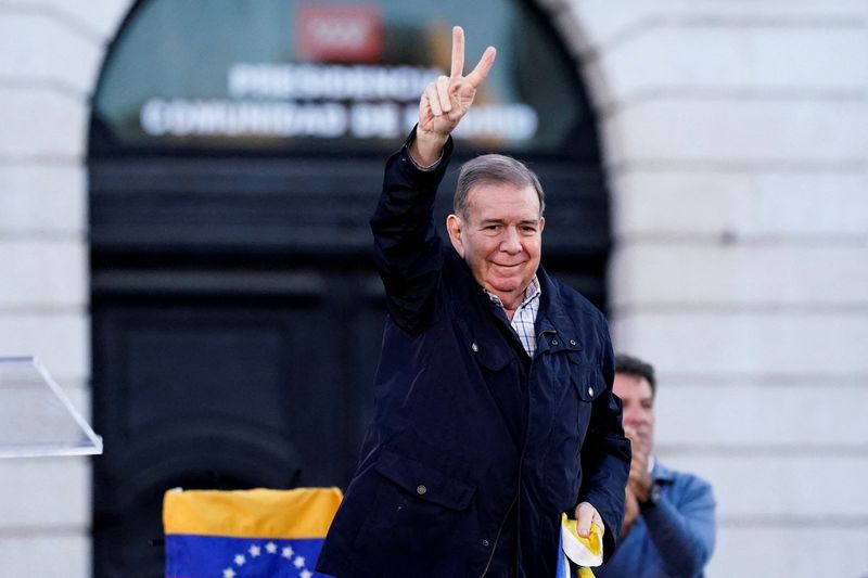 &copy; Reuters. Edmundo González em Madrin 28/9/2024   REUTERS/Ana Beltran