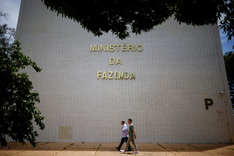 &copy; Reuters. Prédio do Ministério da Fazenda em Brasílian14/02/2023nREUTERS/Adriano Machado