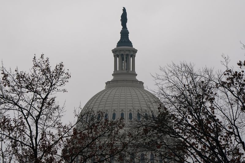 &copy; Reuters. FILE PHOTO: The U.S. Capitol building is seen in Washington, U.S., December 16, 2024. REUTERS/Elizabeth Frantz/File Photo