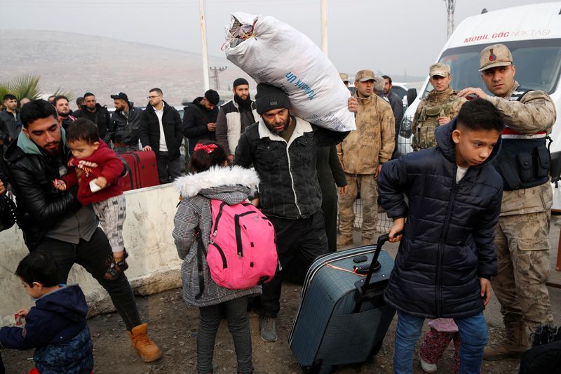 &copy; Reuters. Sírios que vivem na Turquia iniciam retorno à Sírian 11/12/2024   REUTERS/Dilara Senkaya