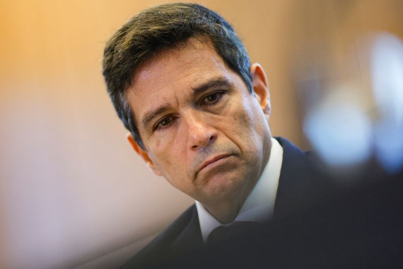 &copy; Reuters. Presidente do Banco Central, Roberto Campos Neto, em entrevista à imprensa na sede da autarquia, em Brasílian19/12/2024nREUTERS/Adriano Machado