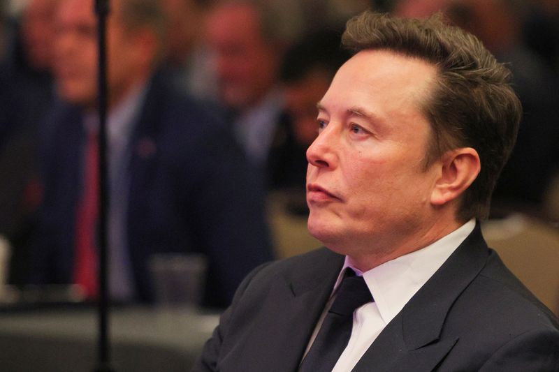 &copy; Reuters. Elon Musk em Washington, EUAn13/11/2024 REUTERS/Brian Snyder/Arquivo