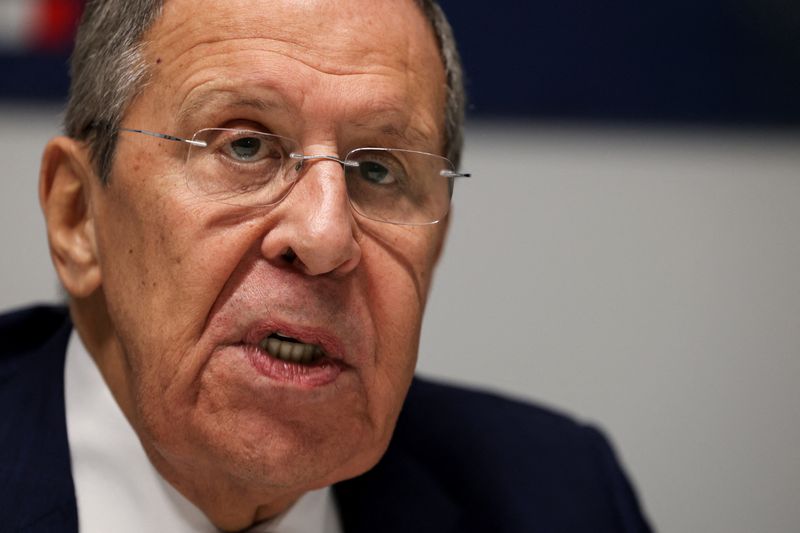 Russia's security must be guaranteed by any Ukraine peace deal, Lavrov says