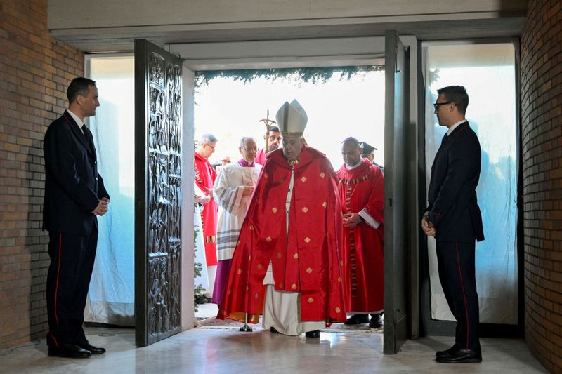 Pope opens special 'Holy Door' for Catholic Jubilee at Rome prison