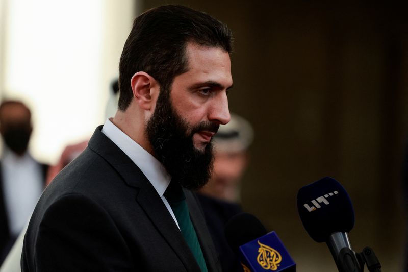 Syria's de facto leader says holding elections could take up to four years