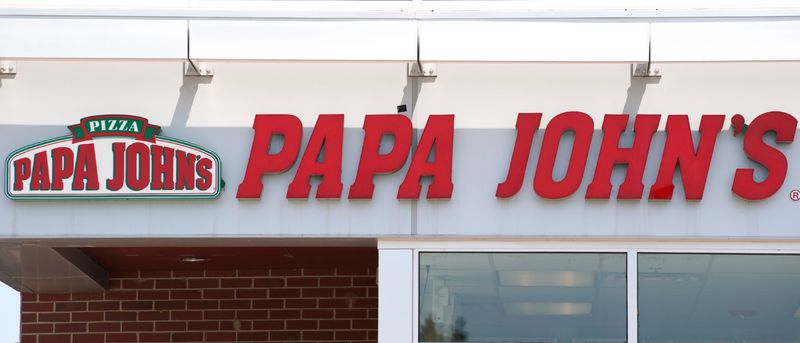 &copy; Reuters. FILE PHOTO: The Papa John's store in Westminster, Colorado, U.S. August 1, 2017.  REUTERS/Rick Wilking/File Photo