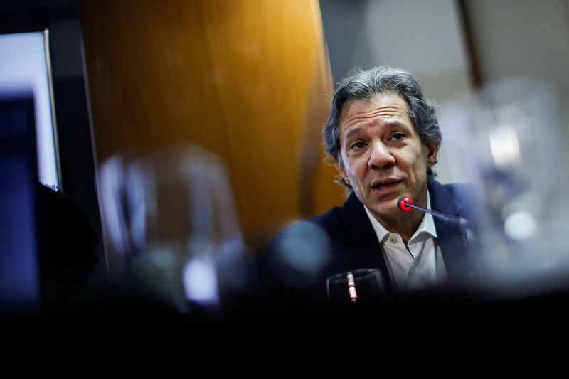 &copy; Reuters. Ministro Fernando Haddad n20/12/2024nREUTERS/Adriano Machado