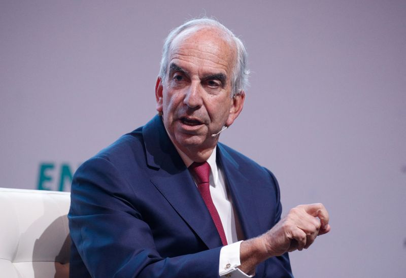 &copy; Reuters. FILE PHOTO: CEO of Hess Corporation, John B. Hess speaks during the Energy Asia conference in Kuala Lumpur, Malaysia June 26, 2023. REUTERS/Hasnoor Hussain/File Photo