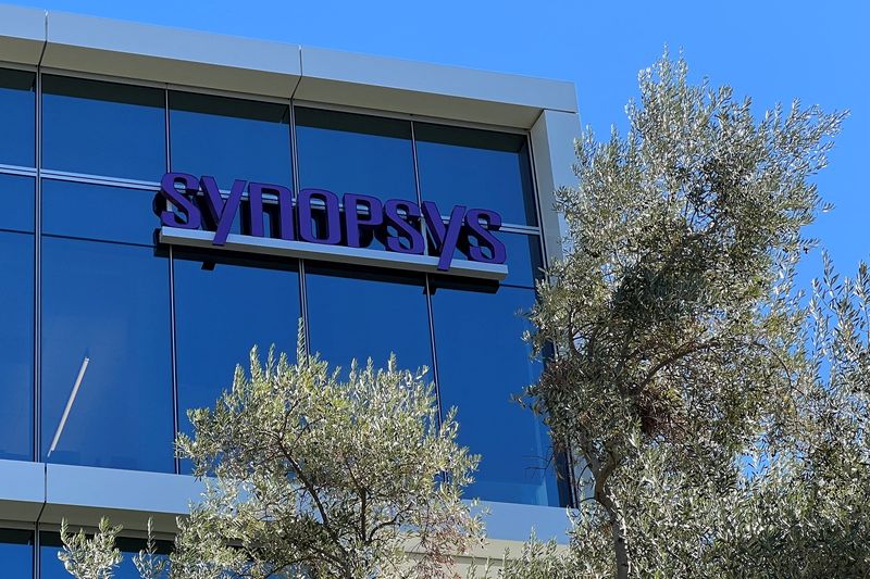 &copy; Reuters. The headquarters of Synopsys Inc., in Sunnyvale, California, U.S., October 23, 2024. REUTERS/Stephen Nellis/File Photo