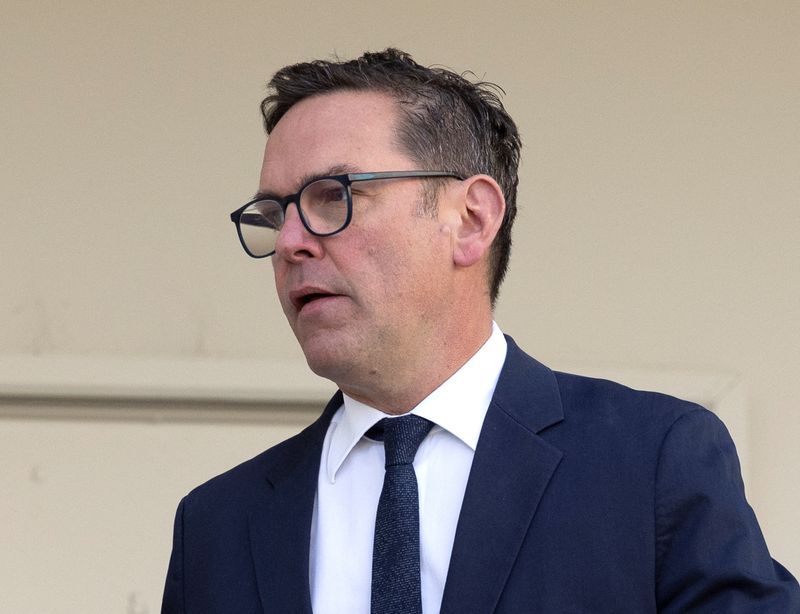 &copy; Reuters. FILE PHOTO: Rupert Murdoch's son James Murdoch arrives for the hearing on the contentious matter of succession of Rupert Murdoch's global television and publishing empire, in Reno, Nevada, U.S. September 23, 2024.  REUTERS/Fred Greaves/File Photo