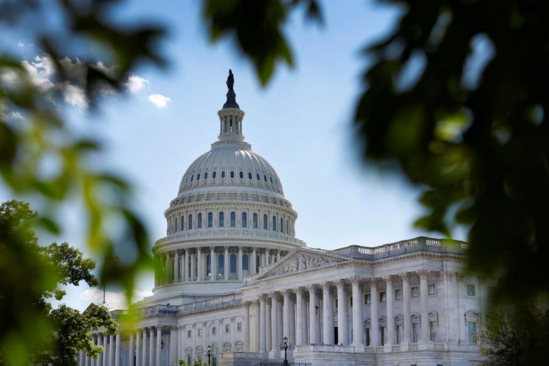 &copy; Reuters. FILE PHOTO: The exterior of the U.S. Capitol is seen in Washington, DC, U.S., September 10, 2024. REUTERS/Piroschka van de Wouw/File Photo