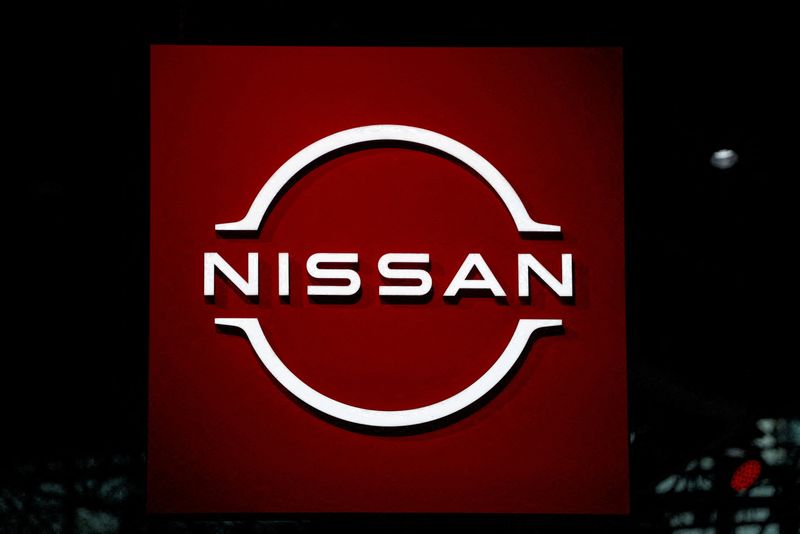 &copy; Reuters. FILE PHOTO: A Nissan logo is seen during the New York International Auto Show, in Manhattan, New York City, U.S., April 5, 2023. REUTERS/David 'Dee' Delgado/File Photo