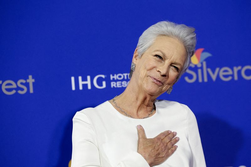 &copy; Reuters. FILE PHOTO: Jamie Lee Curtis attends the 36th Annual Palm Springs International Film Festival, in Palm Springs, California, U.S., January 3, 2025. REUTERS/Mario Anzuoni/File Photo