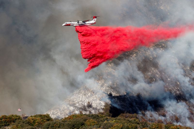 Neighborhoods under threat as Los Angeles Palisades fire rages on