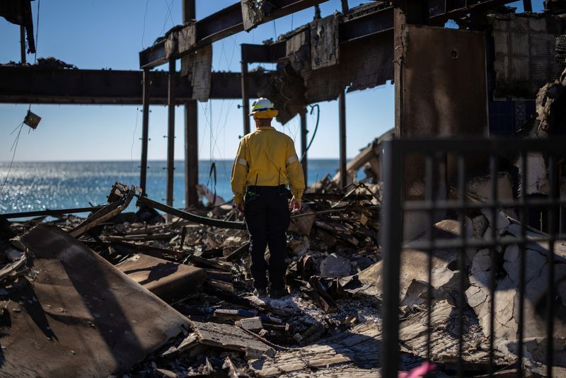 © Reuters. Malibu, January 12, 2025. REUTERS/Carlos Barria