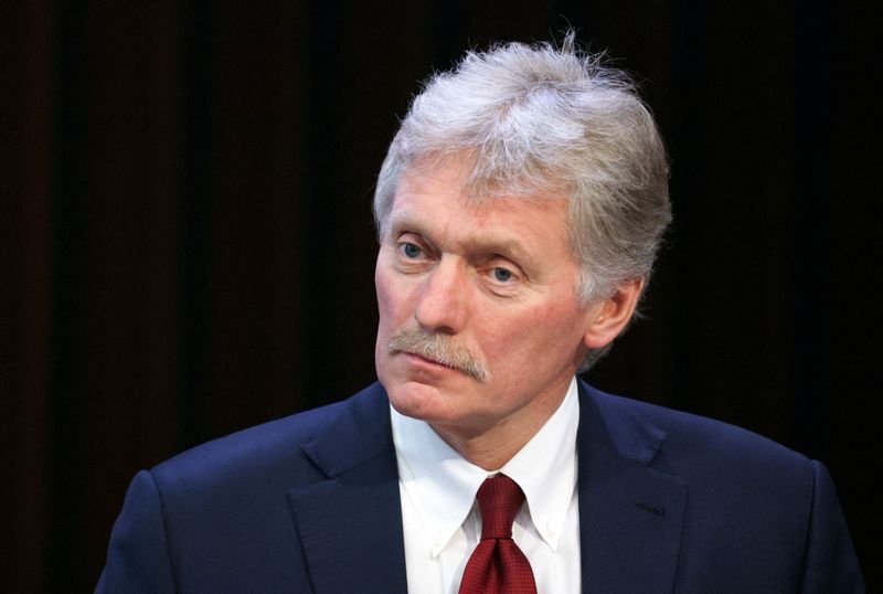 &copy; Reuters. Porta-voz do Kremlin Dmitry Peskov, durante entrevista coletiva em Moscoun19/12/2024 Sputnik/Gavriil Grigorov/Pool via REUTERS