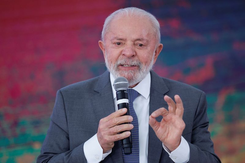 &copy; Reuters. O presidente Luiz Inácio Lula da Silva no Palácio do Planalto, em Brasílian25/10/2024nREUTERS/Adriano Machado