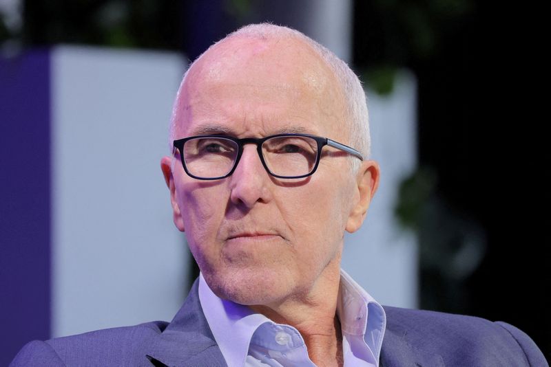 &copy; Reuters. FILE PHOTO: Frank McCourt, civic entrepreneur, executive chairman of McCourt Global and founder of Project Liberty, speaks at The Wall Street Journal’s Future of Everything Festival in New York City, U.S., May 22, 2024. REUTERS/Andrew Kelly/File Photo