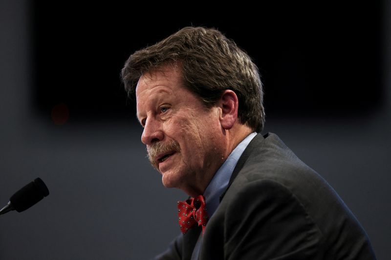 &copy; Reuters. U.S. Food and Drug Administration (FDA) Commissioner Robert Califf testifies before a House Appropriations Subcommittee hearing on President Biden's proposed budget request for the FDA for fiscal year 2024, on Capitol Hill in Washington, U.S., March 29, 2