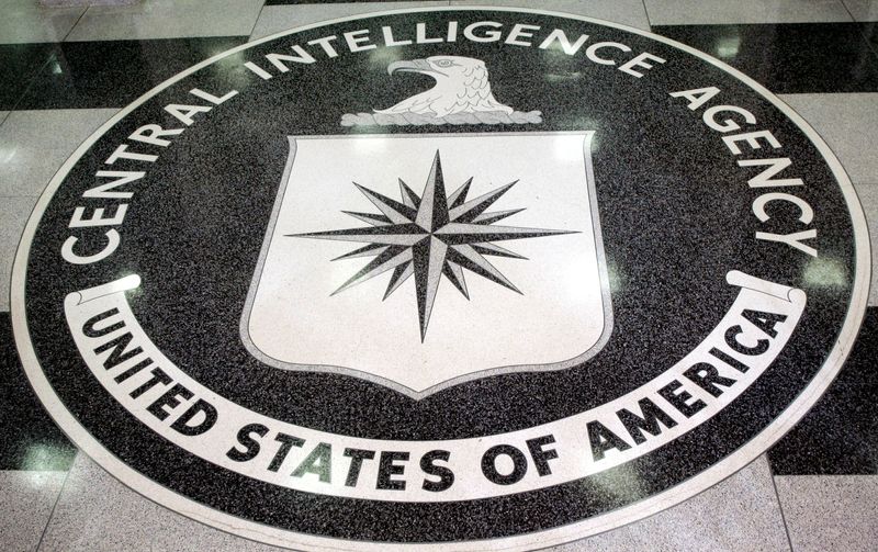 © Reuters. FILE PHOTO: The logo of the U.S. Central Intelligence Agency is shown in the lobby of the CIA headquarters in Langley, Virginia  March 3, 2005. REUTERS/Jason Reed JIR/File Photo