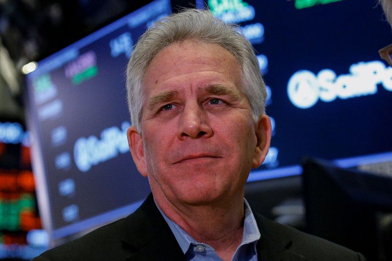 &copy; Reuters. FILE PHOTO: Mark McClain, Co-founder and CEO of Sailpoint Technologies Holdings Inc. gives an interview following his company's IPO at the New York Stock Exchange (NYSE) in New York, U.S. November 17, 2017. REUTERS/Brendan McDermid/File Photo
