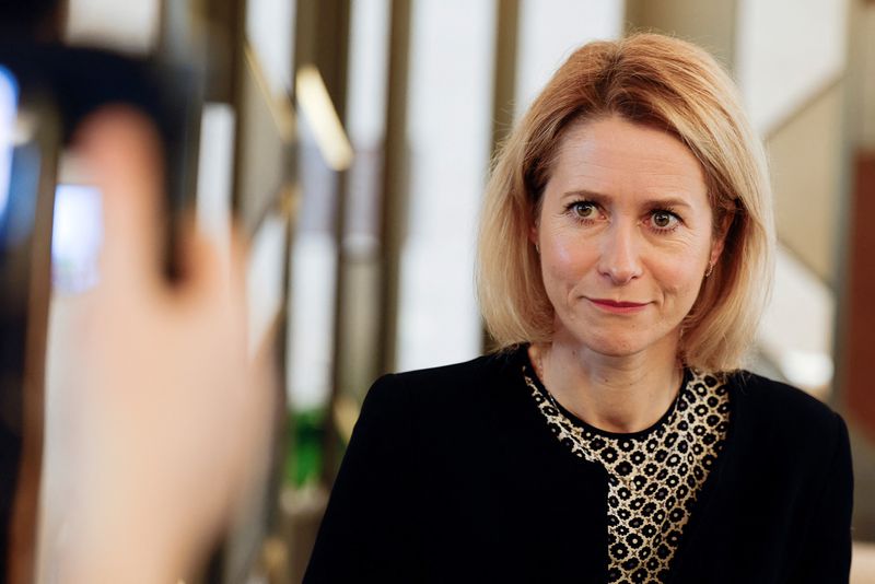 &copy; Reuters. Kaja Kallas na Arábia Sauditan 12/1/2025   REUTERS/Hamad I Mohammed