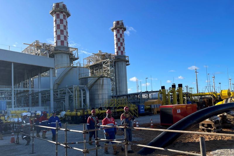 &copy; Reuters. Terminal de importação de gás da Eneva em Aracaju, Sergipe