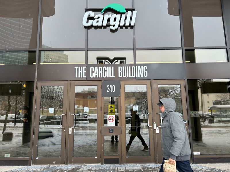 &copy; Reuters. Sede da trading Cargill no Canadá