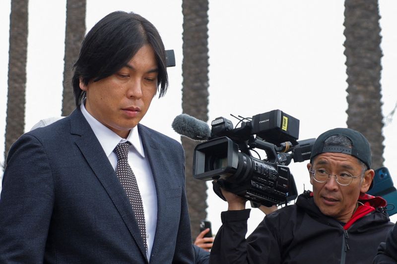 Baseball star Ohtani's ex-interpreter sentenced to prison for theft