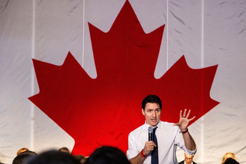&copy; Reuters. Primeiro-ministro canadense, Justin Trudeaun07/02/2025nREUTERS/Carlos Osorio