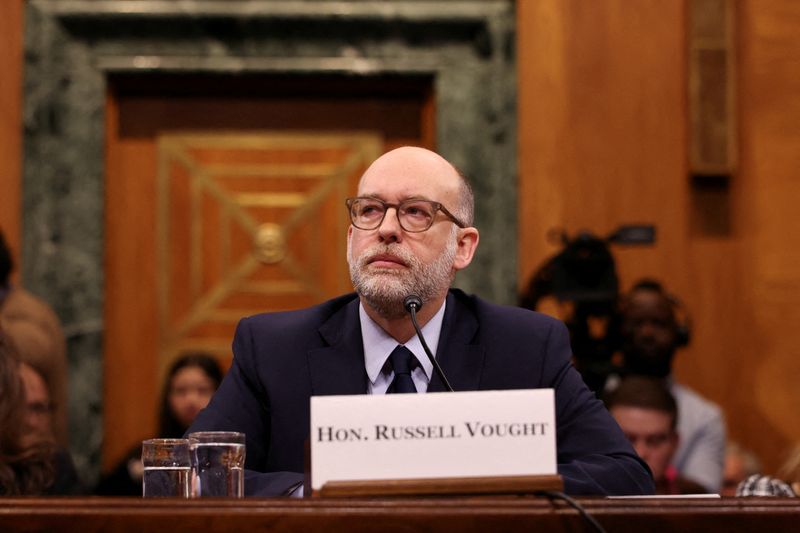 Russell Vought took over as acting director of consumer protection office, WSJ reports