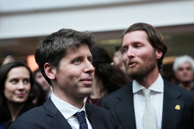 &copy; Reuters. Sam Altman, CEO da OpenAI, em cúpula de inteligência artificial em Paris, Françan11/2/2025 Aurelien Morissard/Pool via REUTERS