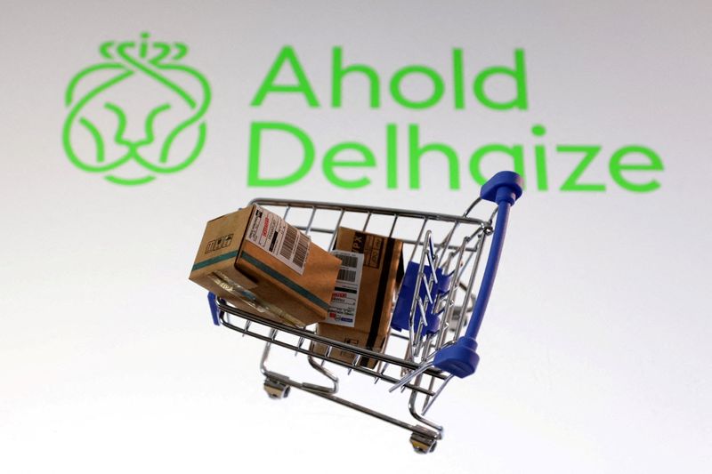 Ahold Delhaize's sales exceed expectations on US holiday sales, Europe boost